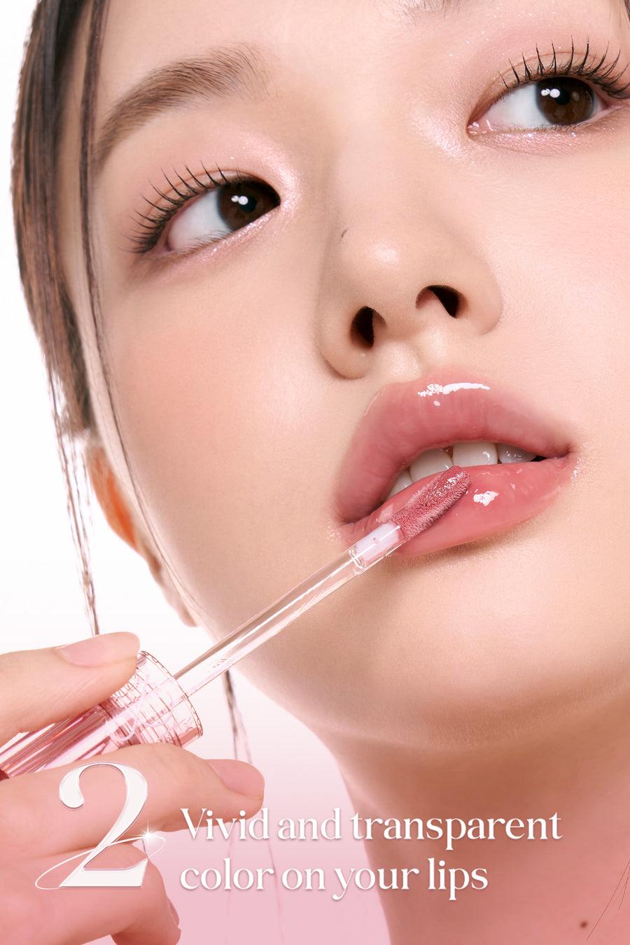 Romand Glasting Color Gloss - 01 Peony Ballet 4g