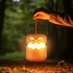 Foldable Halloween Pumpkin Night Light - Portable & Decorative