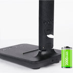 Multifunctional Lamp with Charger, Clock, and Thermostat