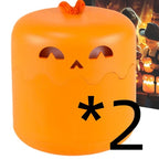 Foldable Halloween Pumpkin Night Light - Portable & Decorative