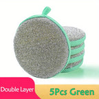 Double-Sided Dishwashing Sponge for Effortless Cleaning
