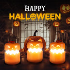 Foldable Halloween Pumpkin Night Light - Portable & Decorative