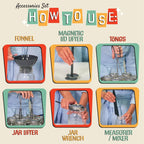 7 Pieces Premium Stainless Steel Canning Set Starter Kit W/Rack. No Rust, Extra Stability. BULK PACKS (Canning Set)