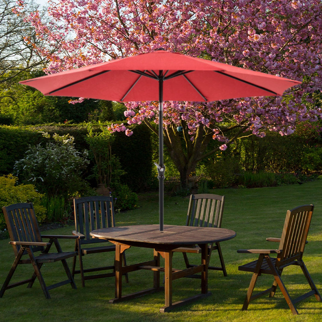 9 Foot Outdoor Patio Umbrella for Sun Protection