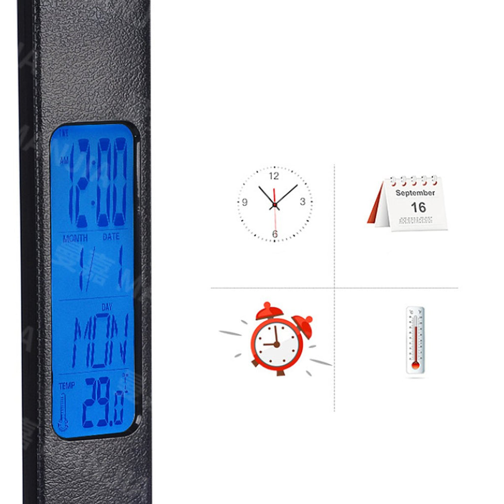 Multifunctional Lamp with Charger, Clock, and Thermostat