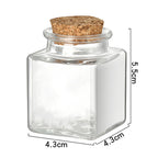 Airtight Glass Storage Jars for Kitchen Organization