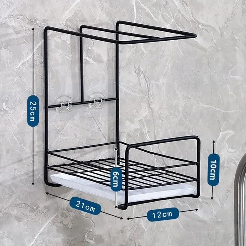 Wall Hanging Towel Rack for Kitchen Storage