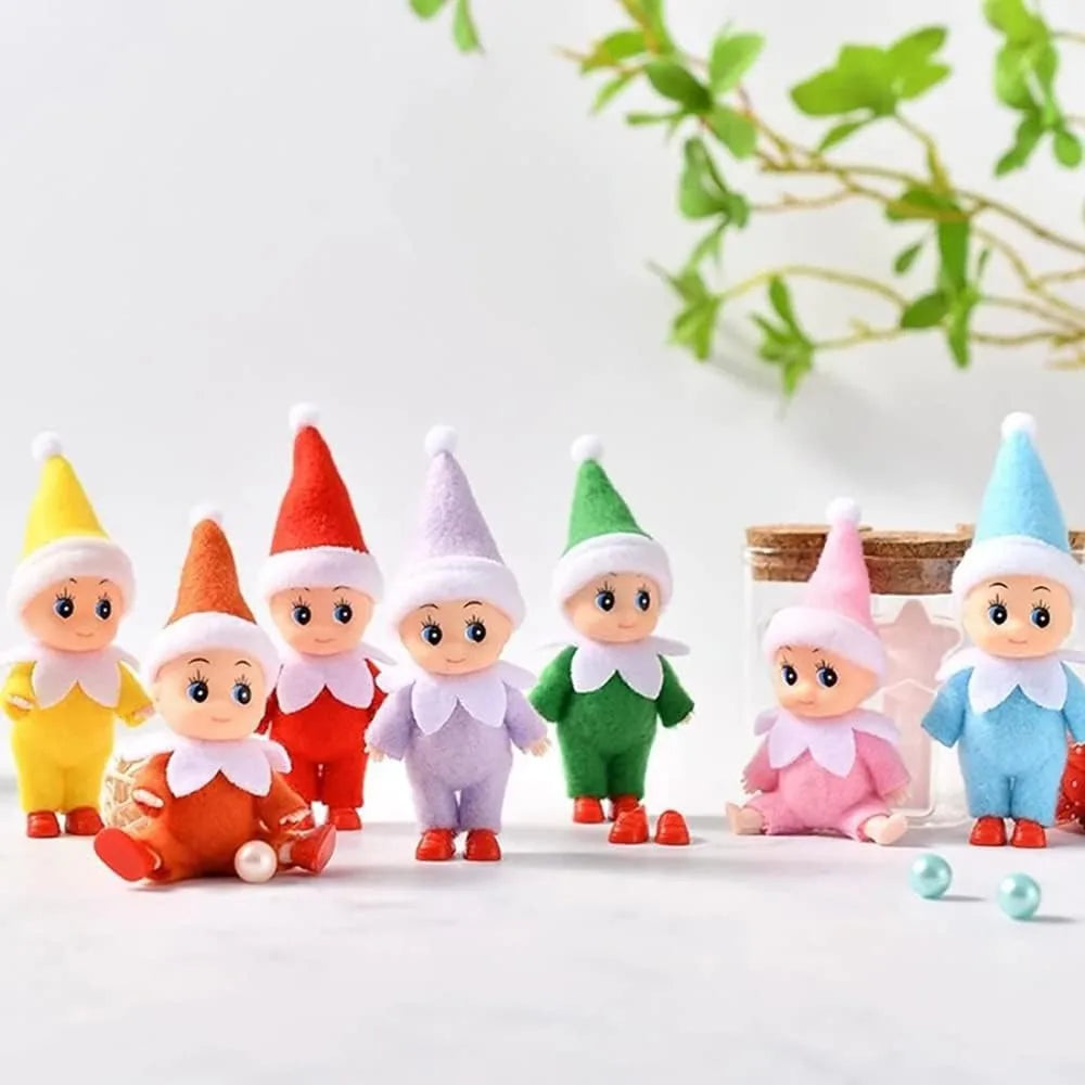 Christmas Mini Elf Doll for Holiday Decor