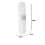 Portable Toothbrush and Toothpaste Holder for Travel