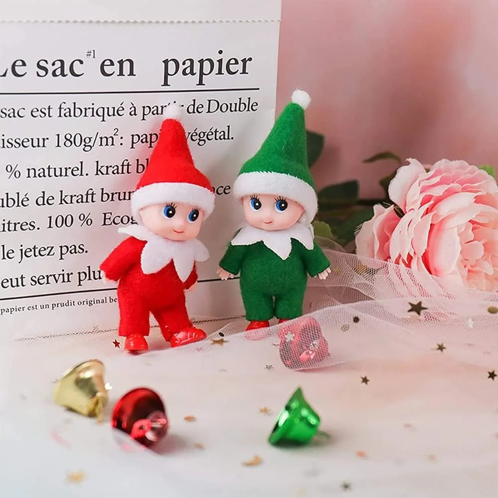 Christmas Mini Elf Doll for Holiday Decor