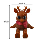 3D Printed Christmas Ornament Santa and Snowman