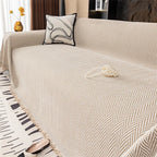 Stylish Chenille Sofa Cover - Elegant Furniture Protector