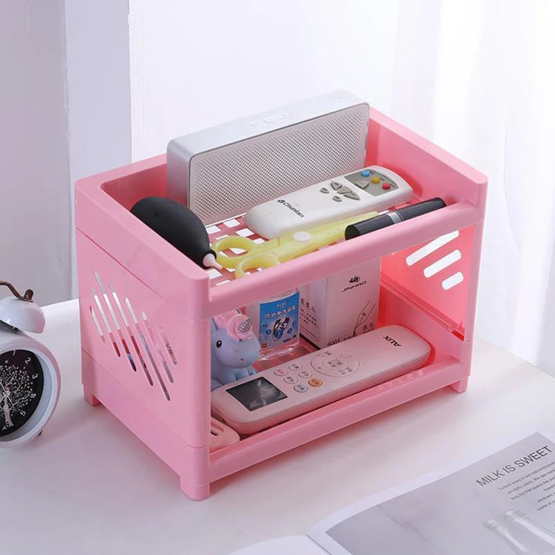 Desktop Storage Rack | Dorm Desk + Aesthetic Organizer