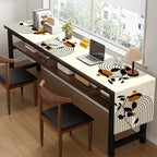 Scandinavian Geometric Table Runner - Modern Home Decor