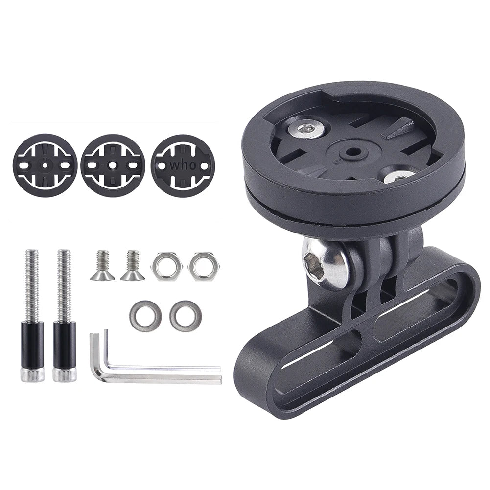 Adjustable Angle Bike Computer Mount for Outdoor Sports