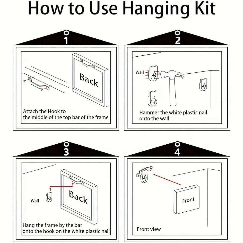 1.5 Inch Thick Pine Wood Frame Sunset Poster Art