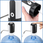 Automatic Water Pump Dispenser - USB Rechargeable with LED Light