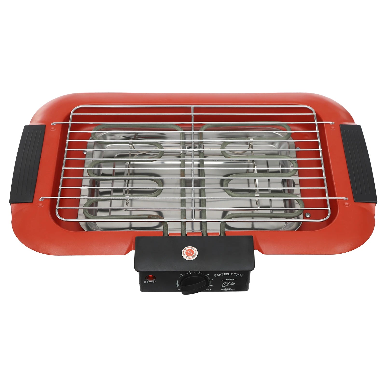 Stainless Steel Electric Table Grill with Adjustable Temp