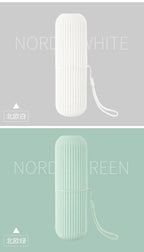 Portable Toothbrush and Toothpaste Holder for Travel
