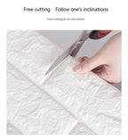 3D Brick Foam Wallpaper - Stylish Wall Decor