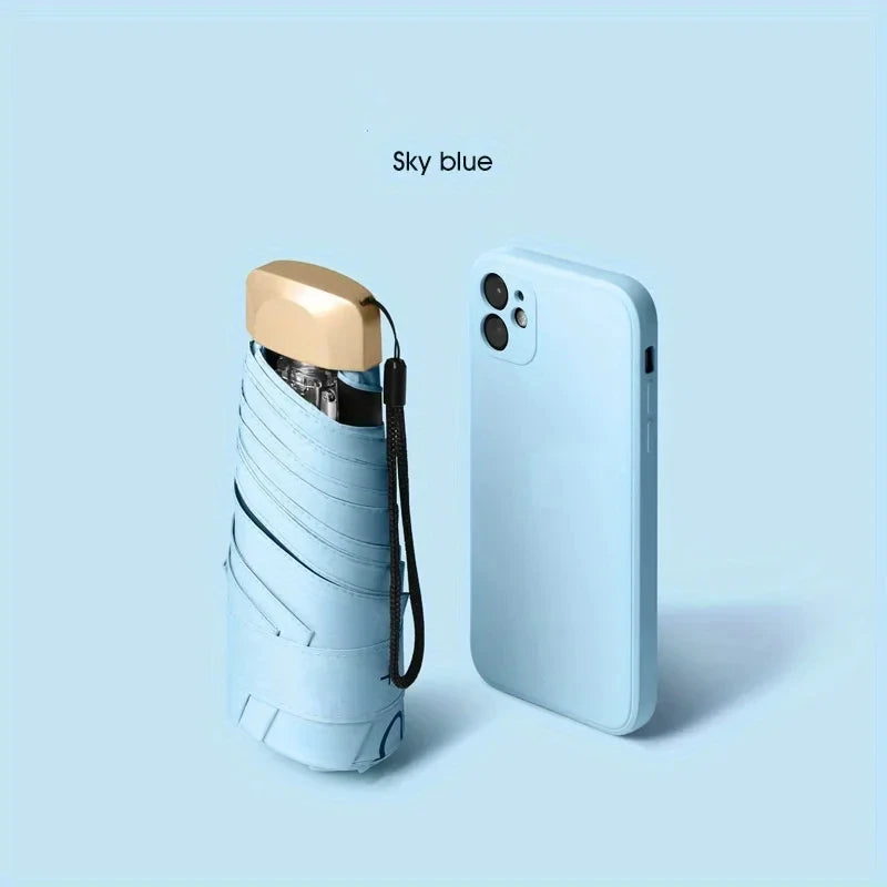 Lightweight UV Protection Mini Capsule Umbrella