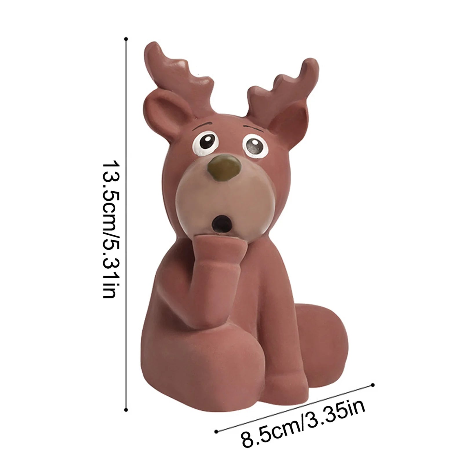 Interactive Latex Dog Chewing Toy for Small Dogs