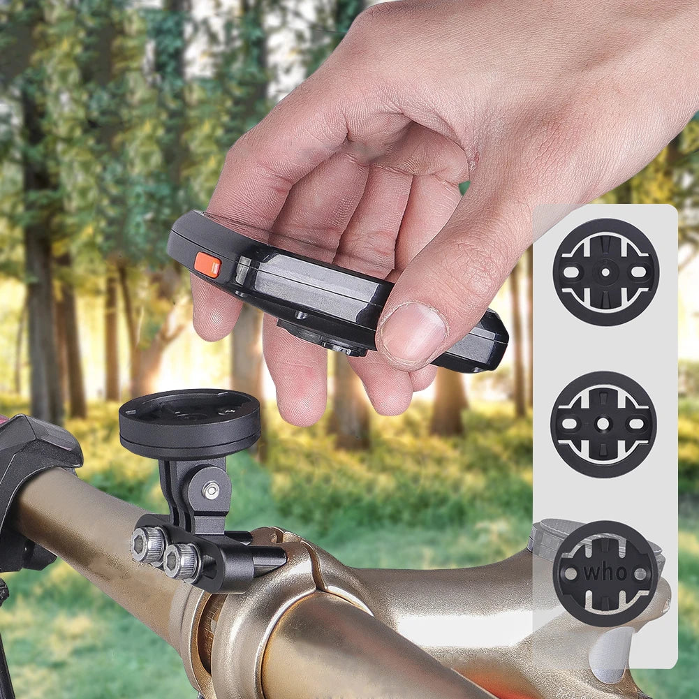 Adjustable Angle Bike Computer Mount for Outdoor Sports