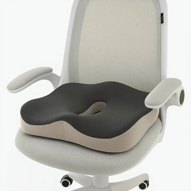Ergonomic Memory Foam Seat Cushion for Comfort