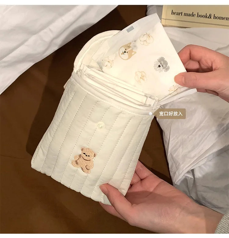 Portable Mini Sanitary Napkin Storage Bag for Students