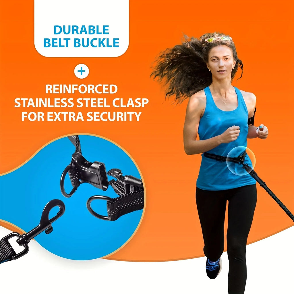 2in1 Reflective Double Dog Leash for Medium and Large Dogs