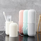 Portable Toothbrush and Toothpaste Holder for Travel