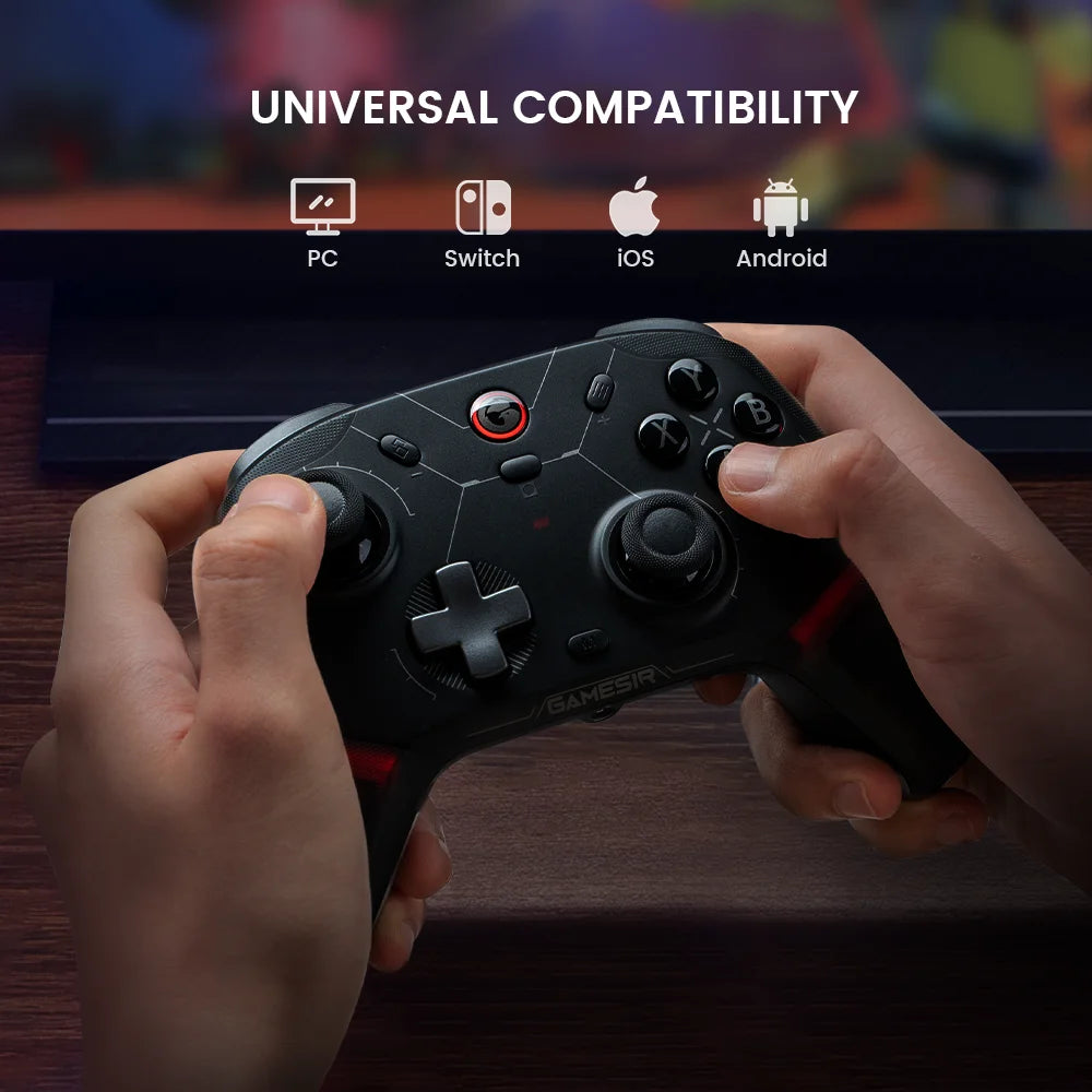 Wireless Pro Controller with Hall Effect Joysticks - Multi-platform Gaming