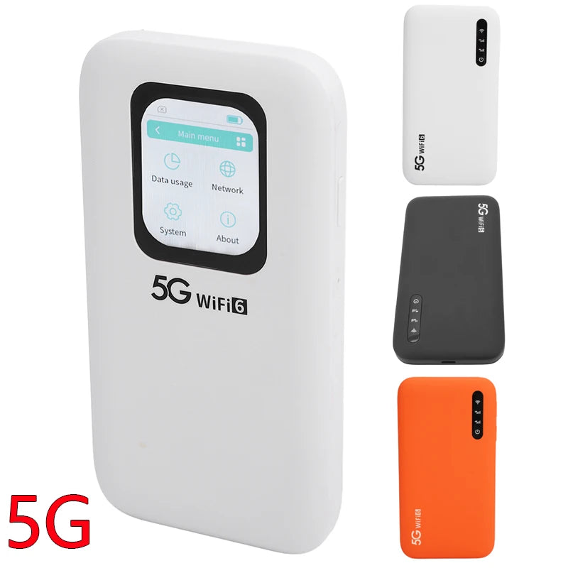 5G Mobile Hotspot WiFi Device for Travel - Connect 16 Devices
