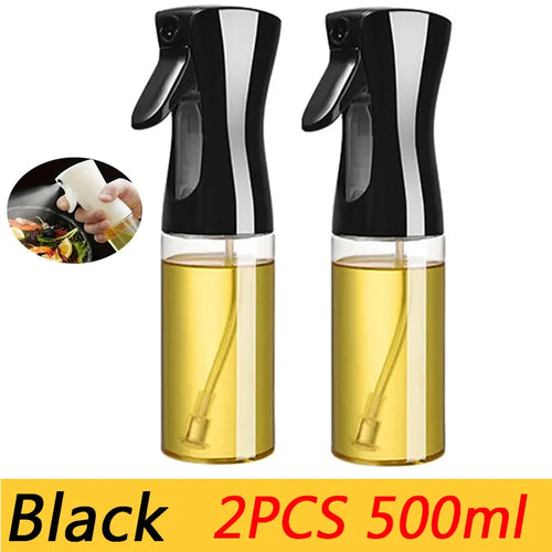 Versatile Oil Spray Bottle for Cooking - 200ml, 300ml, 500ml