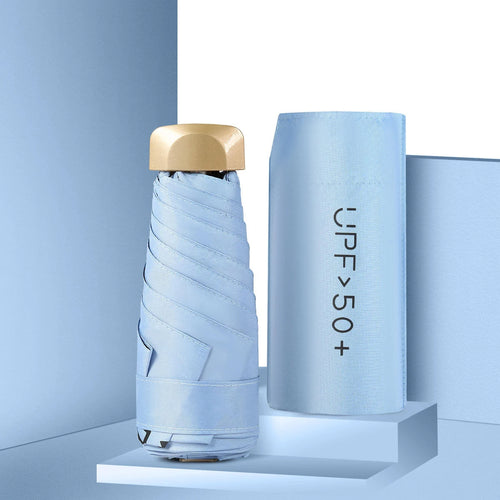 Compact Mini Umbrella with UV Protection - Lightweight & Convenient