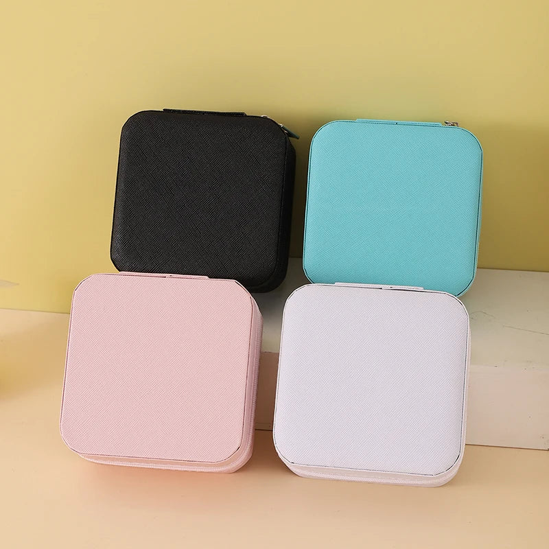 Portable Jewelry Storage Organizer Case for Travel