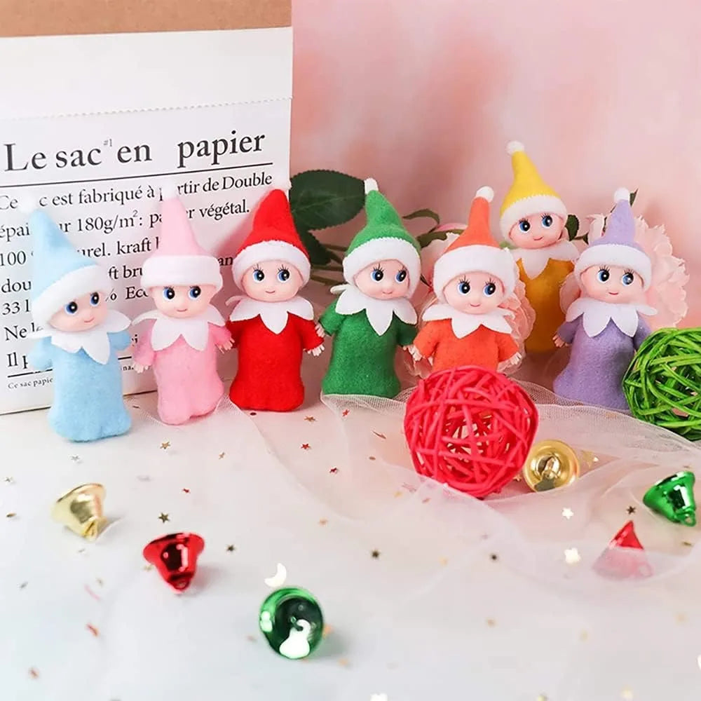Christmas Mini Elf Doll for Holiday Decor