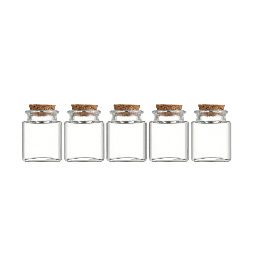 Airtight Glass Storage Jars for Kitchen Organization
