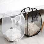Foldable Ventilated Dirty Clothes Basket for Easy Storage
