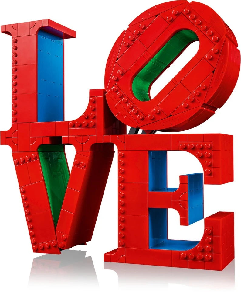 LOVE Sculpture Building Blocks Set - 791pcs