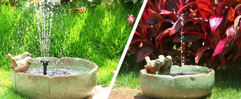 Solar Fountain Pump with 2.5W Eco-Friendly Panel