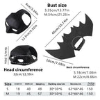 Halloween Pet Bat Costume Set for Cats and Dogs