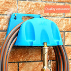 Space-Saving Wall Mounted Garden Hose Organizer
