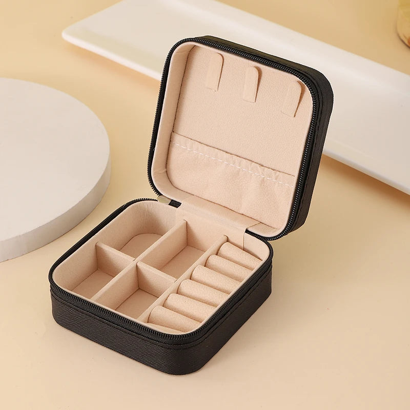 Portable Jewelry Storage Organizer Case for Travel