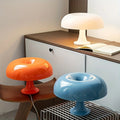 Mushroom LED Table Lamp | Small Apartment Nightlight + Retro Vibes