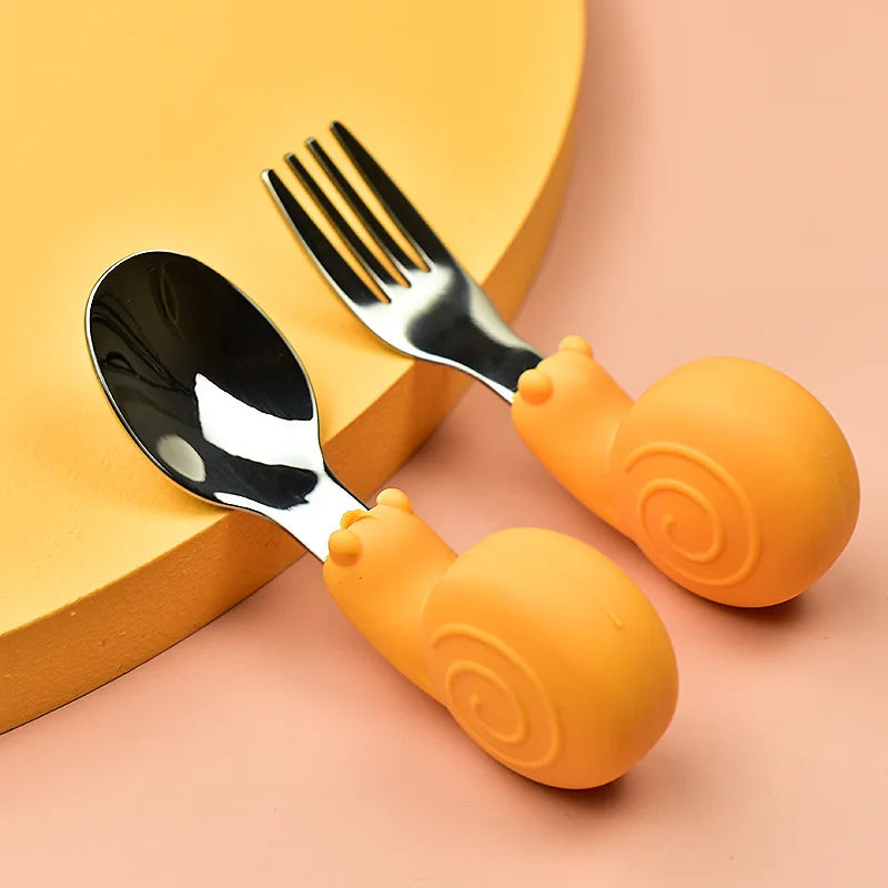 Stainless Steel Toddler Dinnerware Set for Infants