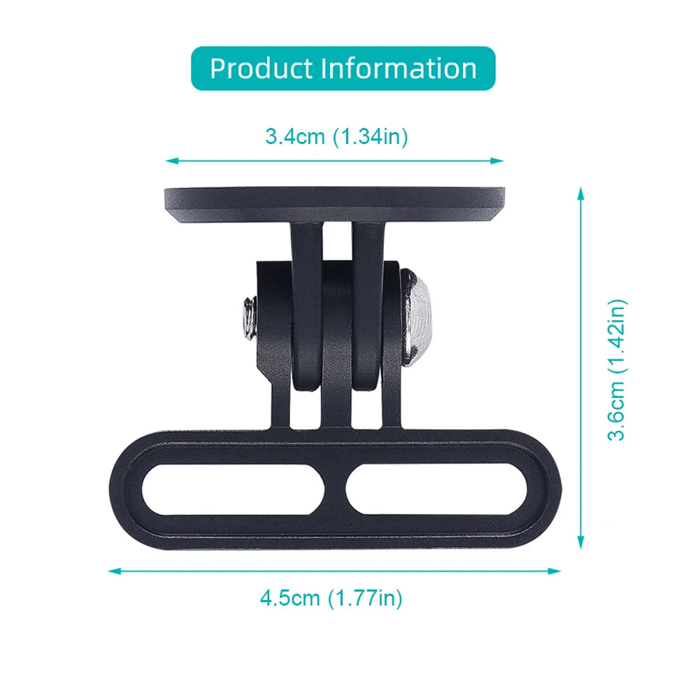 Adjustable Angle Bike Computer Mount for Outdoor Sports
