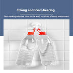 7-Claw Rotatable Self-Adhesive Kitchen Storage Hook