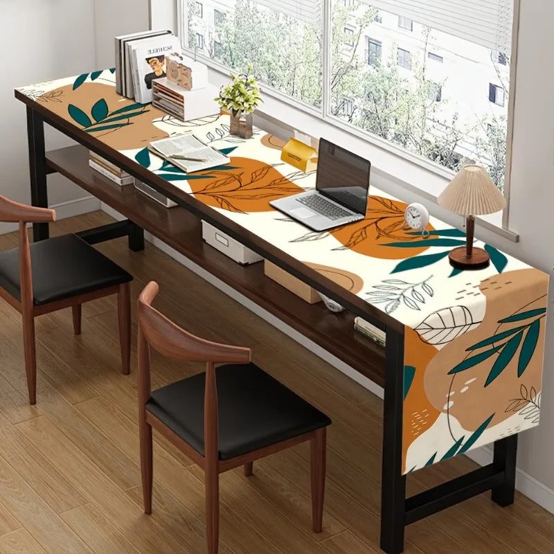 Scandinavian Geometric Table Runner - Modern Home Decor