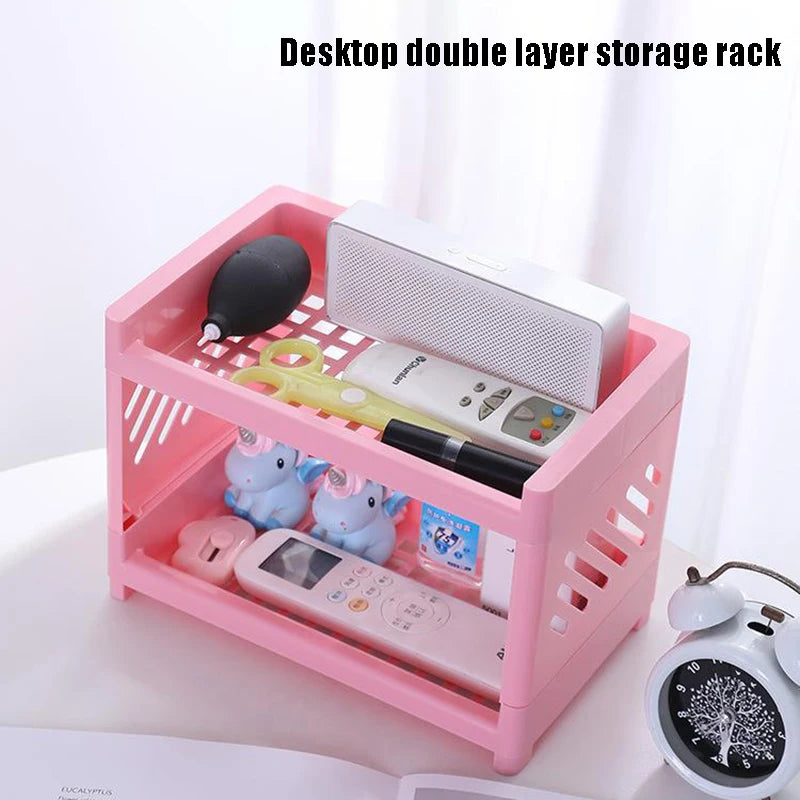 Desktop Storage Rack | Dorm Desk + Aesthetic Organizer